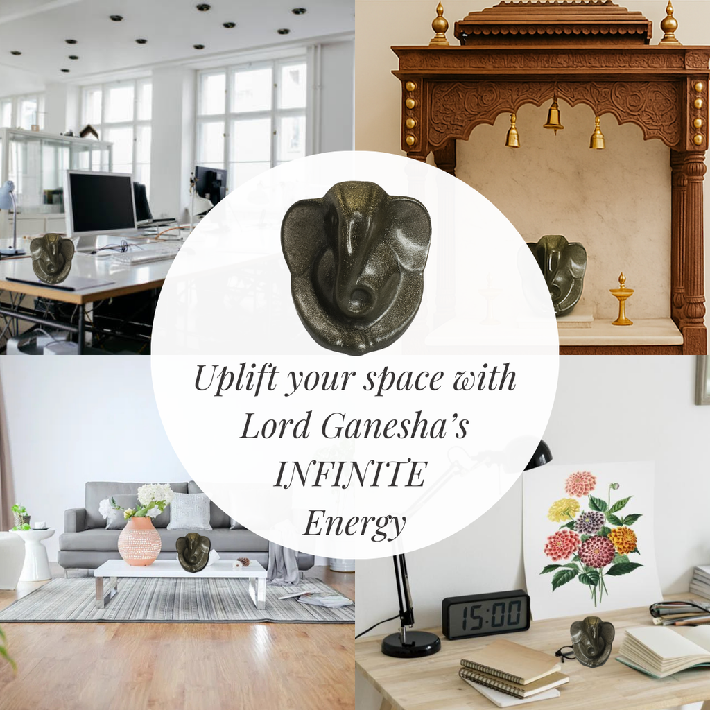 Pyrite Ganesha Idol