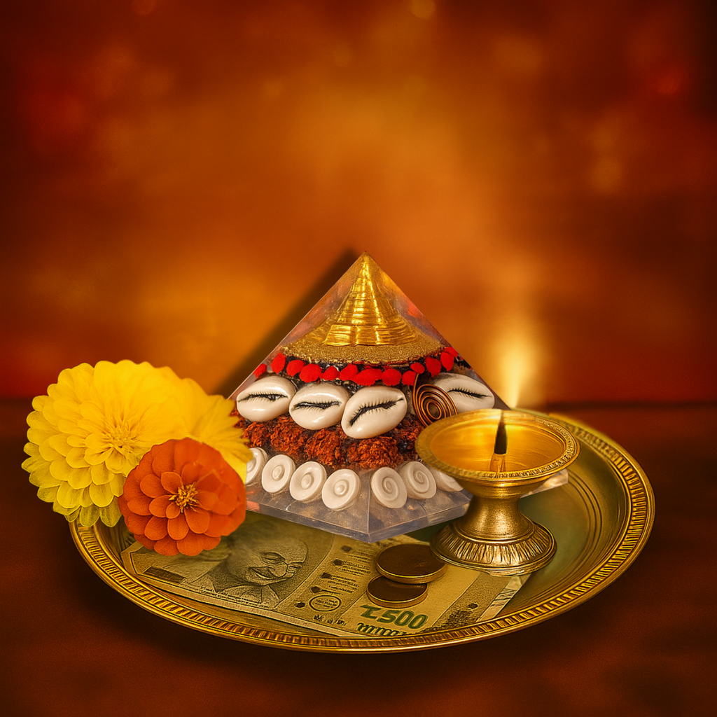 Laxmi Yantra Pyramid (90mm)
