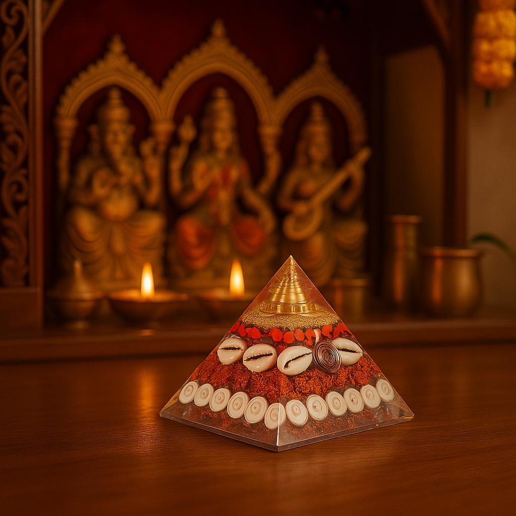 Laxmi Yantra Pyramid (90mm)