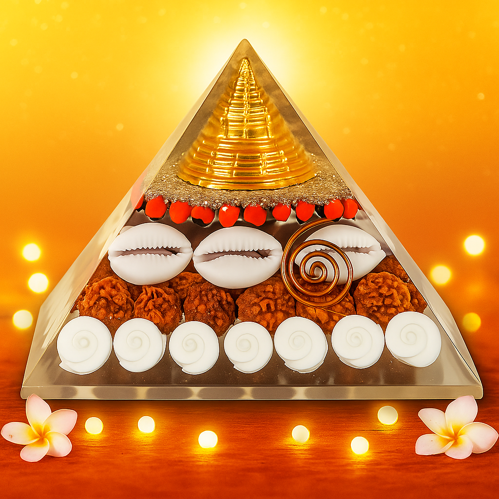 Laxmi Yantra Pyramid (90mm)