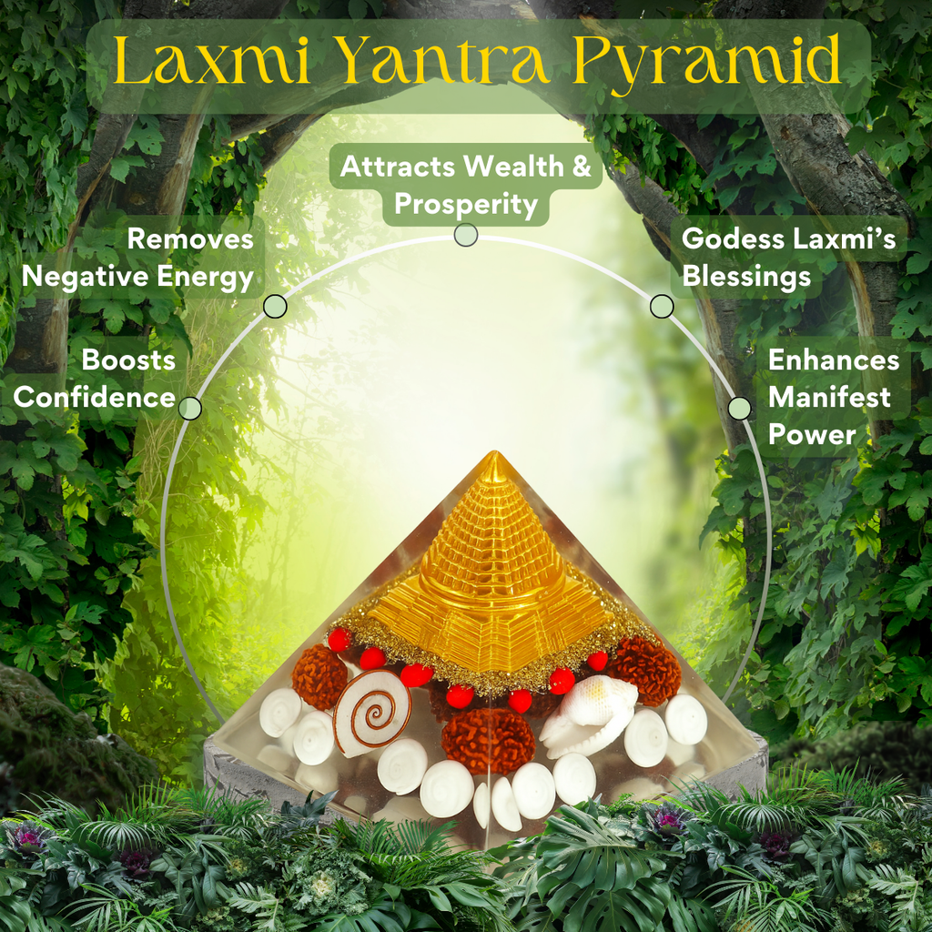 Laxmi Yantra Pyramid (75mm)