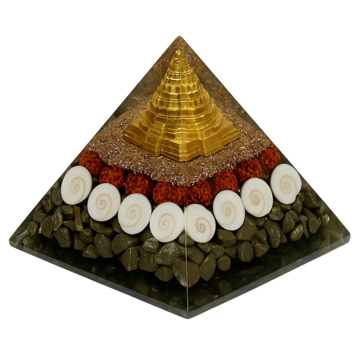 Money Magnet Pyrite Pyramid