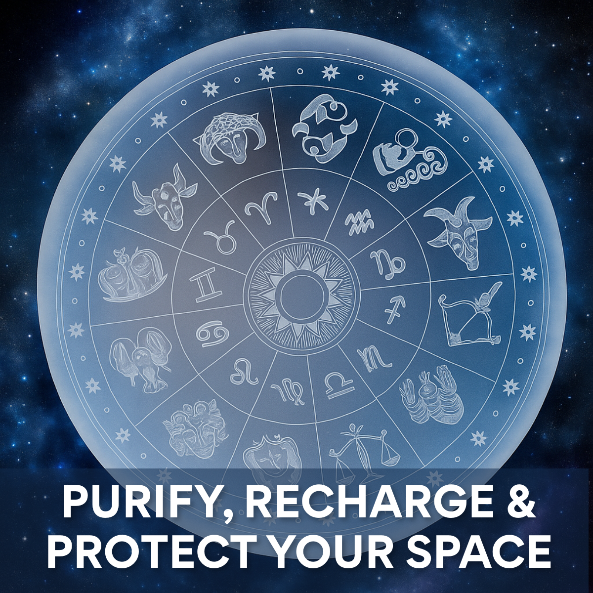 Selenite Charging Plate