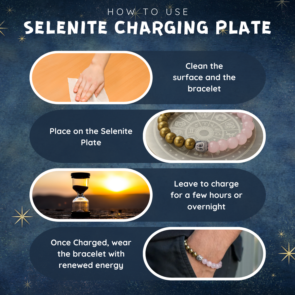 Selenite Charging Plate